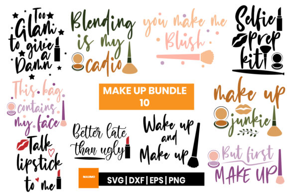 Download 10 Quotes Make Up Bundle - Make up Collection