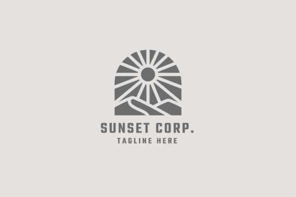 Download Sunset Corp. Pro Logo Templates - Sun Collection