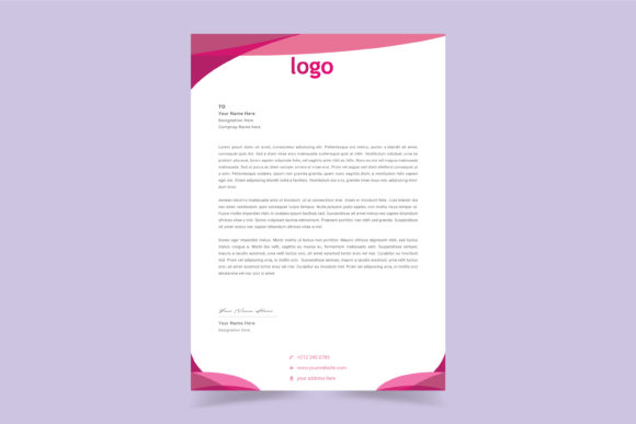 Download Letter Head Template Design - Premium Resources