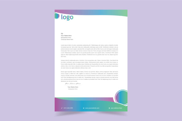 Download Letter Head Template - Premium Bundle
