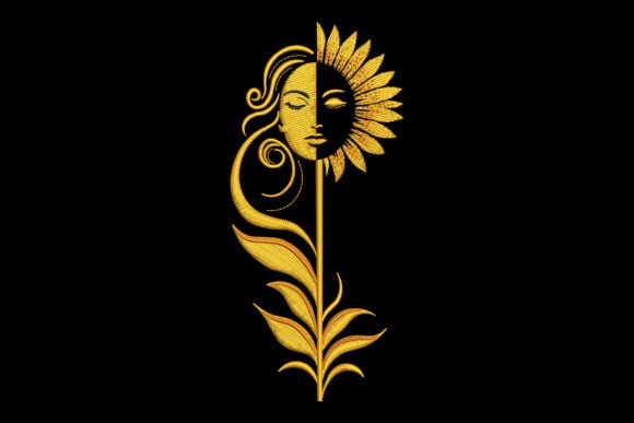 Download Sunflower Face - Sun Collection