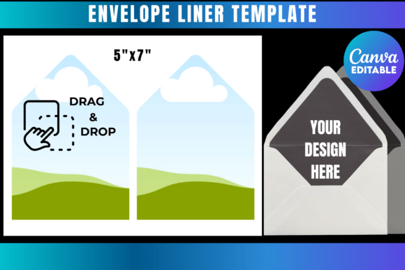 Download Envelope Liner Canva Template - Canva Collection